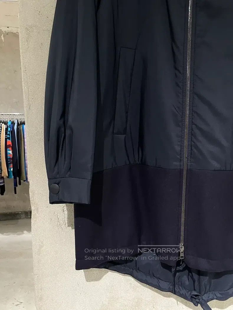 Jil Sander Jil Sander size 36 Military Blue Patchwork Hooded Long Coat Size M / US 6-8 / IT 42-44 - 4 Thumbnail