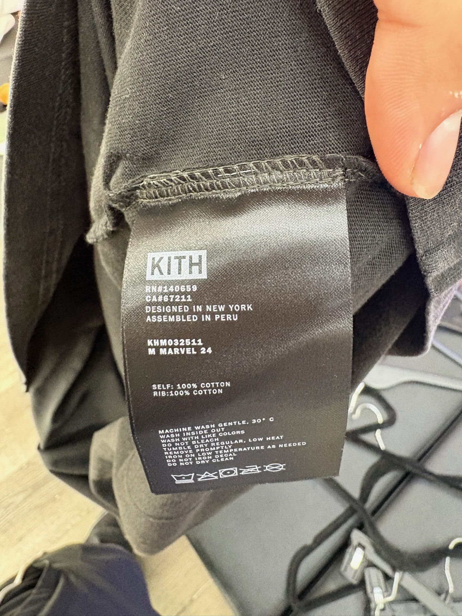 Kith Kith x Marvel "Villains" Vintage Tee (Black) Size US M / EU 48-50 / 2 - 4 Thumbnail