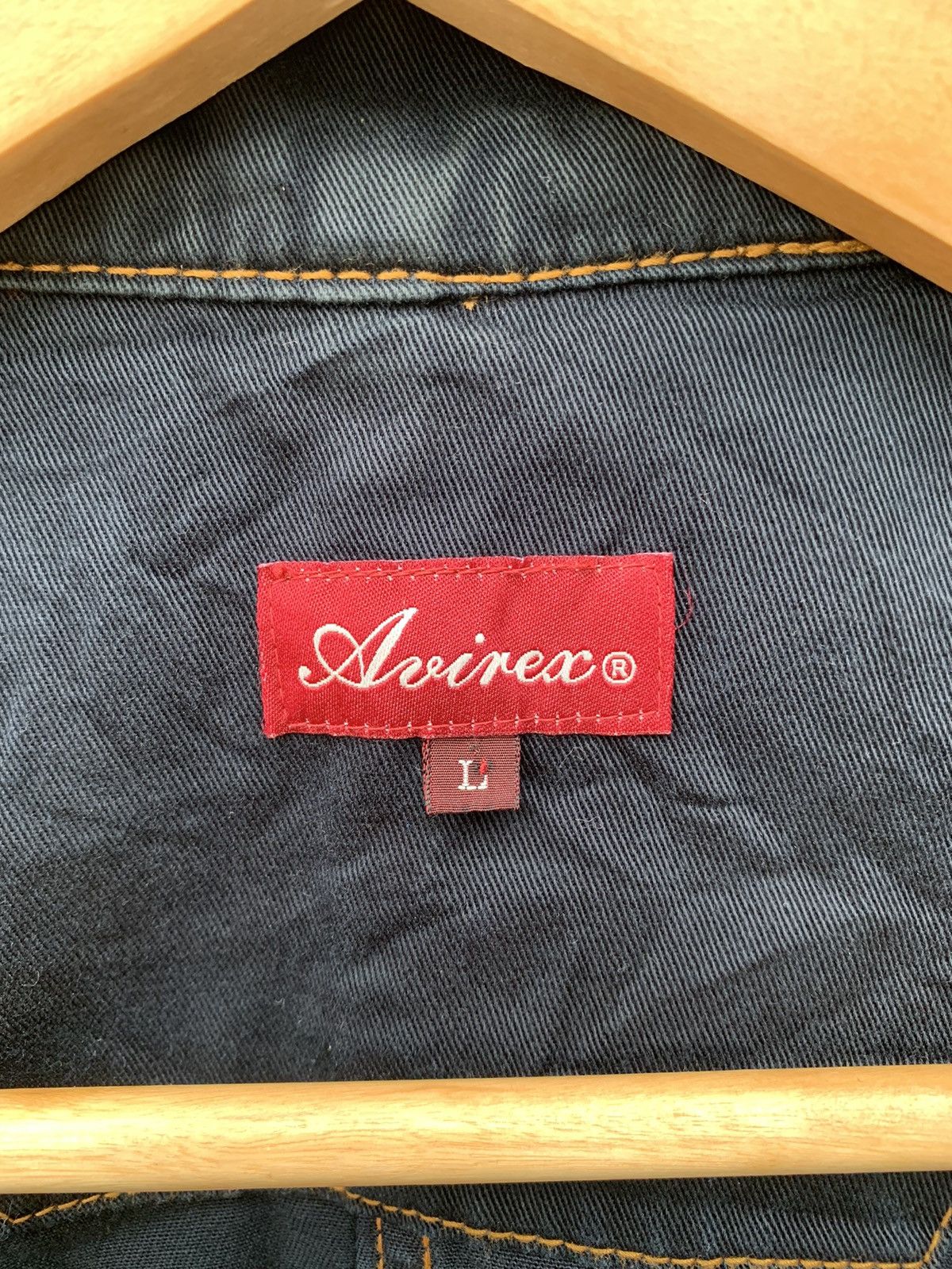 Avirex 🔥Steals 🔥 Avirex Zipper Long Jacket Rare Size L / US 10 / IT 46 - 15 Thumbnail