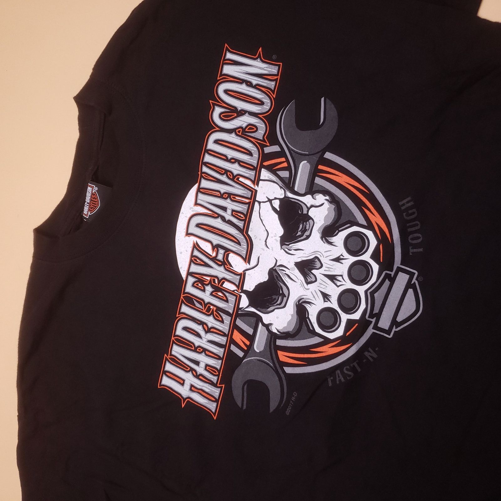 Harley Davidson Harley Davidson Motorcycle ChicagoDouble Sided Mens tee L Size US L / EU 52-54 / 3 - 6 Thumbnail