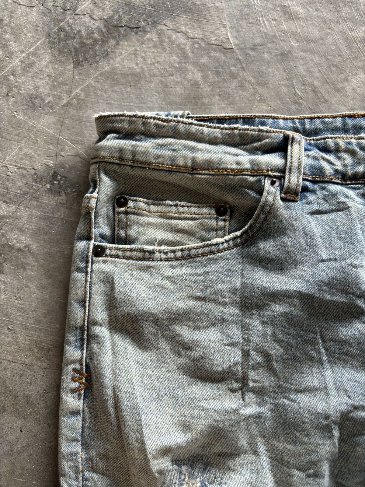 Ksubi KSUBI chitch chop slice n dice distressed denim acid wash Size US 34 / EU 50 - 11 Thumbnail