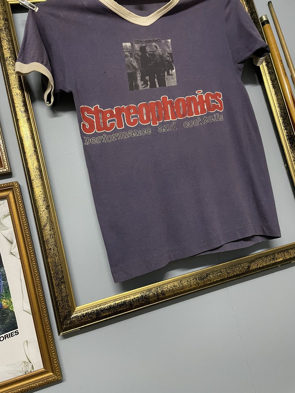Vintage Vintage 1999 Stereophonics Perfromance&Coctails DistressTee Size US S / EU 44-46 / 1 - 6 Thumbnail