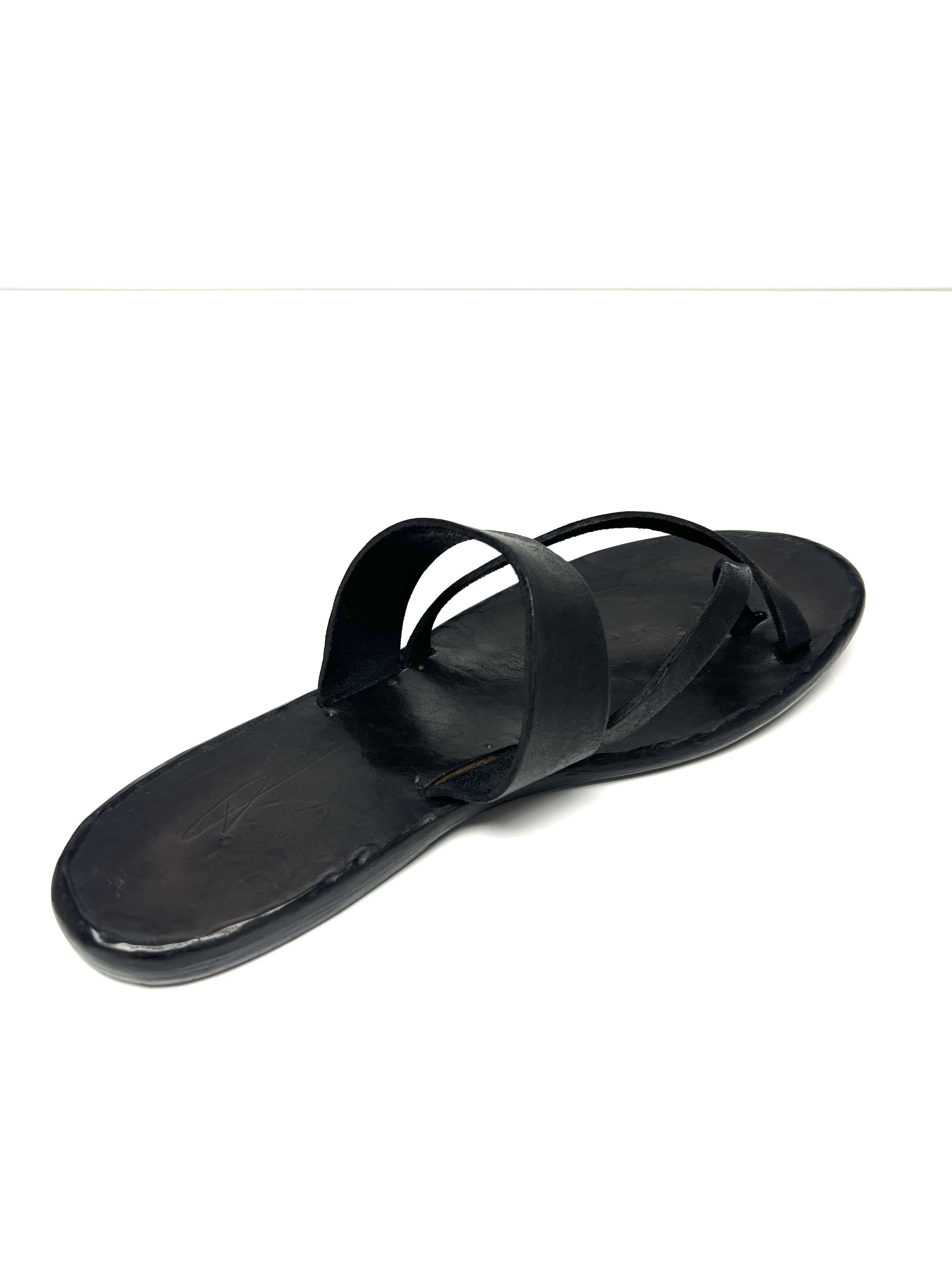 Dimissianos & Miller DIMISSIANOS & MILLER MENS LEATHER SLIDE / SLIP ON SANDALS Size US 12 / EU 45 - 11 Thumbnail