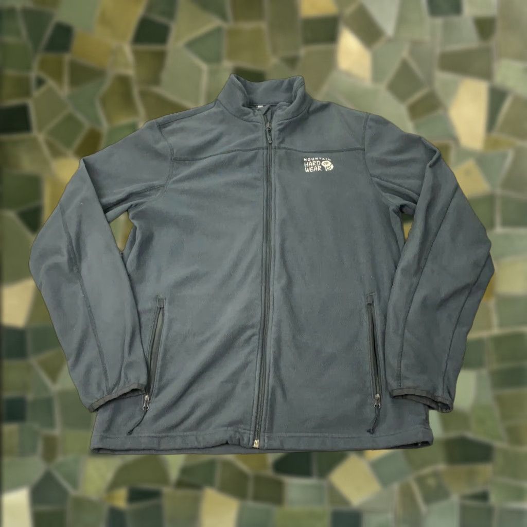 Mountain Hardwear Mountain Hardwear Jacket Mens Medium Blue Full Zip Fleece Outdoor Hiking Camping Size US M / EU 48-50 / 2 - 1 Thumbnail