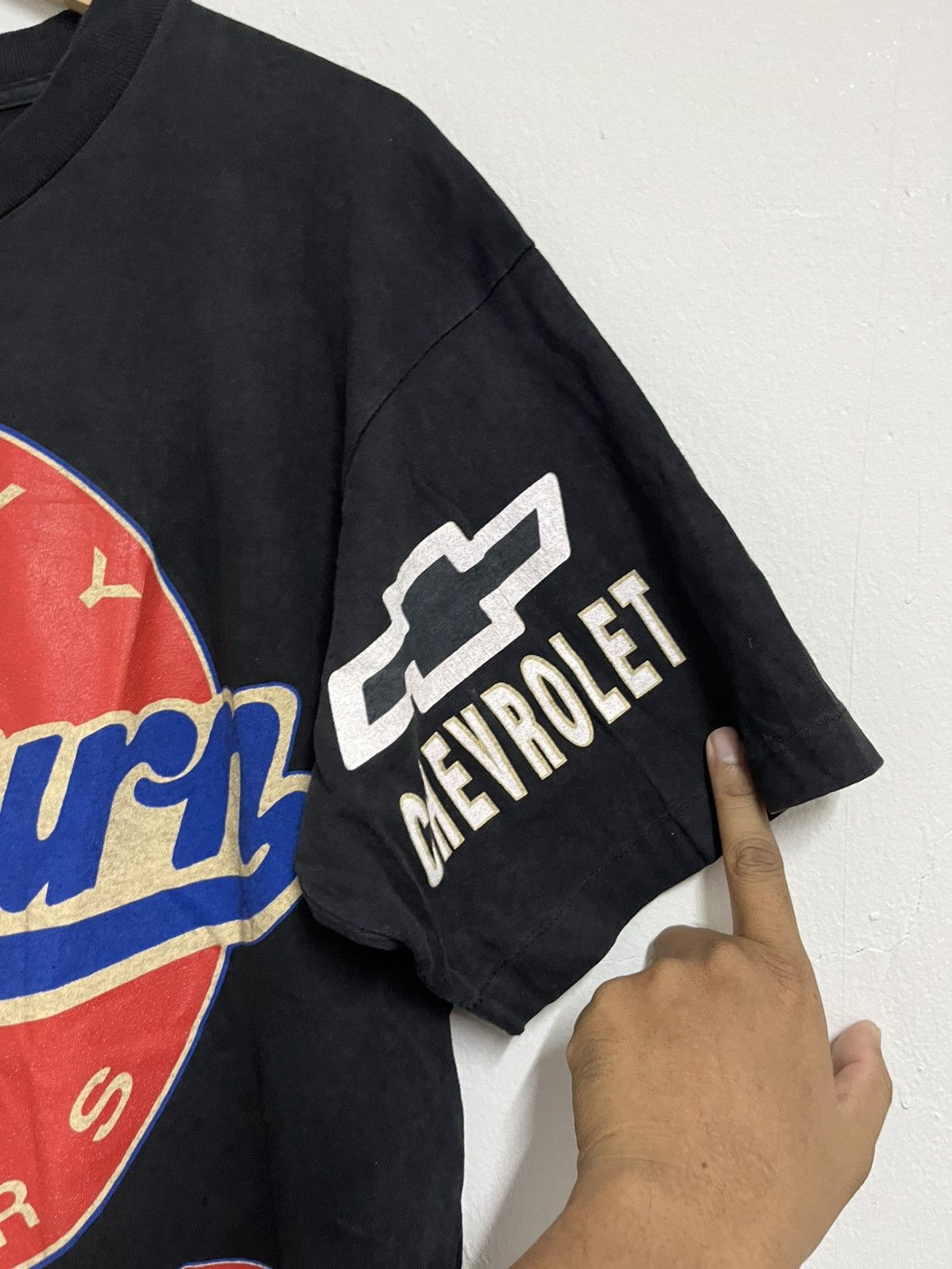Rap Tees 💥RARE CHEVROLET AUBURN MOTORS Fullprinted T Shirts Size US L / EU 52-54 / 3 - 9 Thumbnail