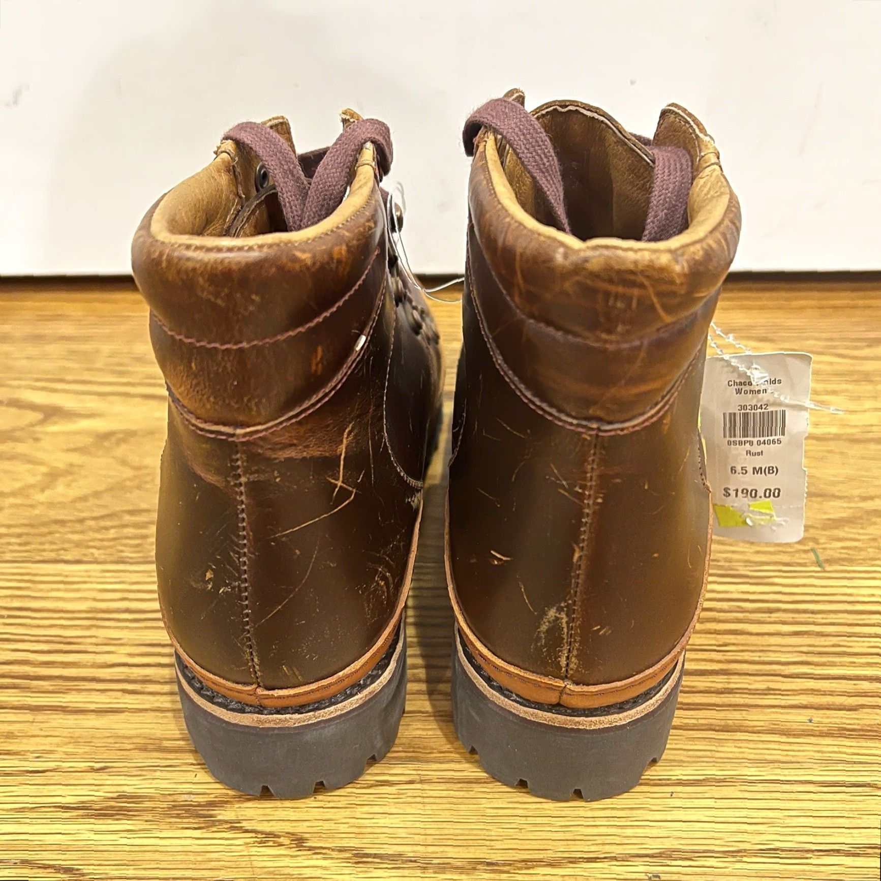 Chaco NWT Chaco Fields Womens Brown Outdoor Leather Waterproof Lace Up Boots Size 6.5 Modern Bootie Size US 7 / IT 37 - 6 Thumbnail