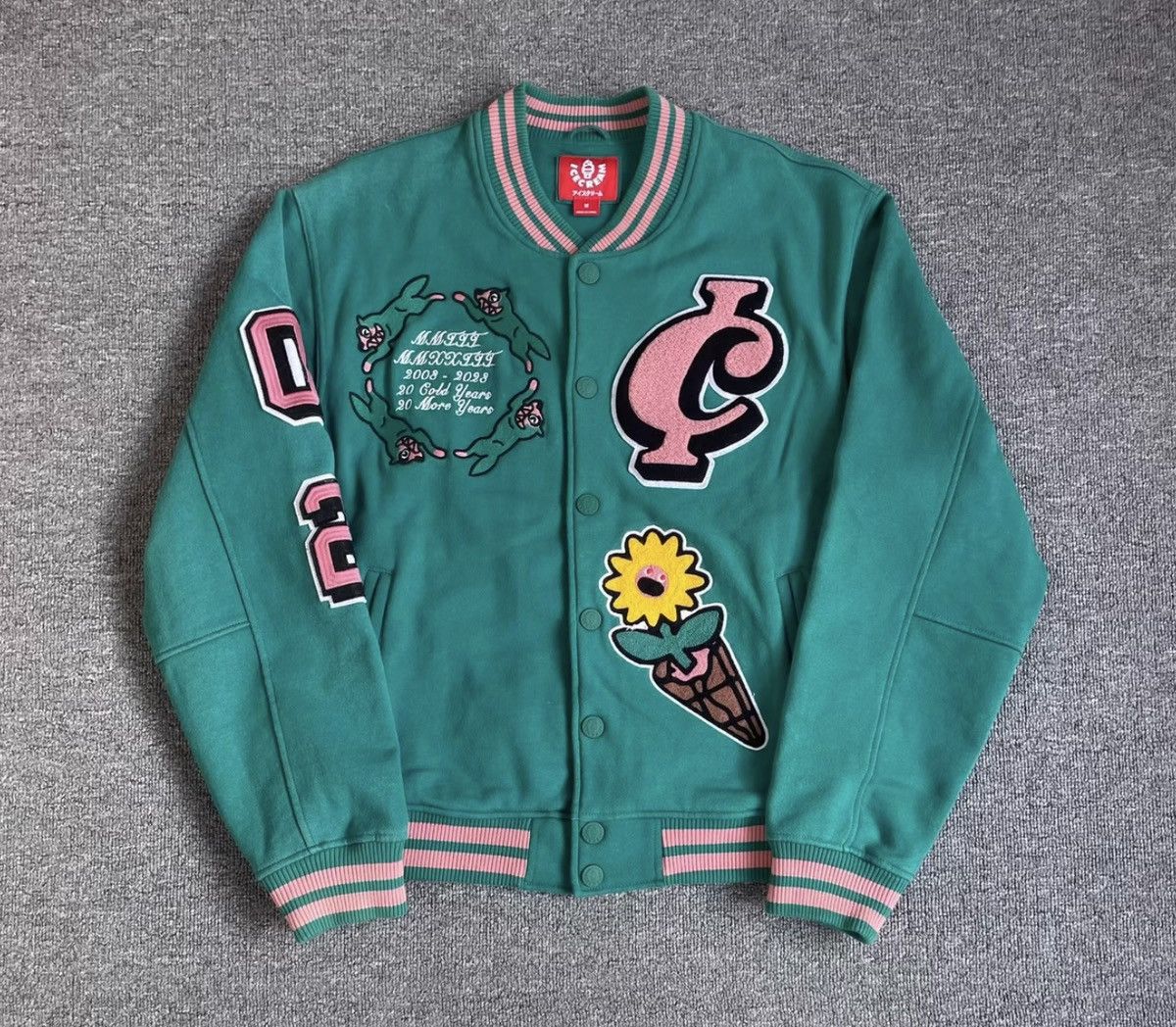 Billionaire Boys Club BBC ICECREAM Embroidered Baseball Jacket coat bober Size US M / EU 48-50 / 2 - 1 Thumbnail