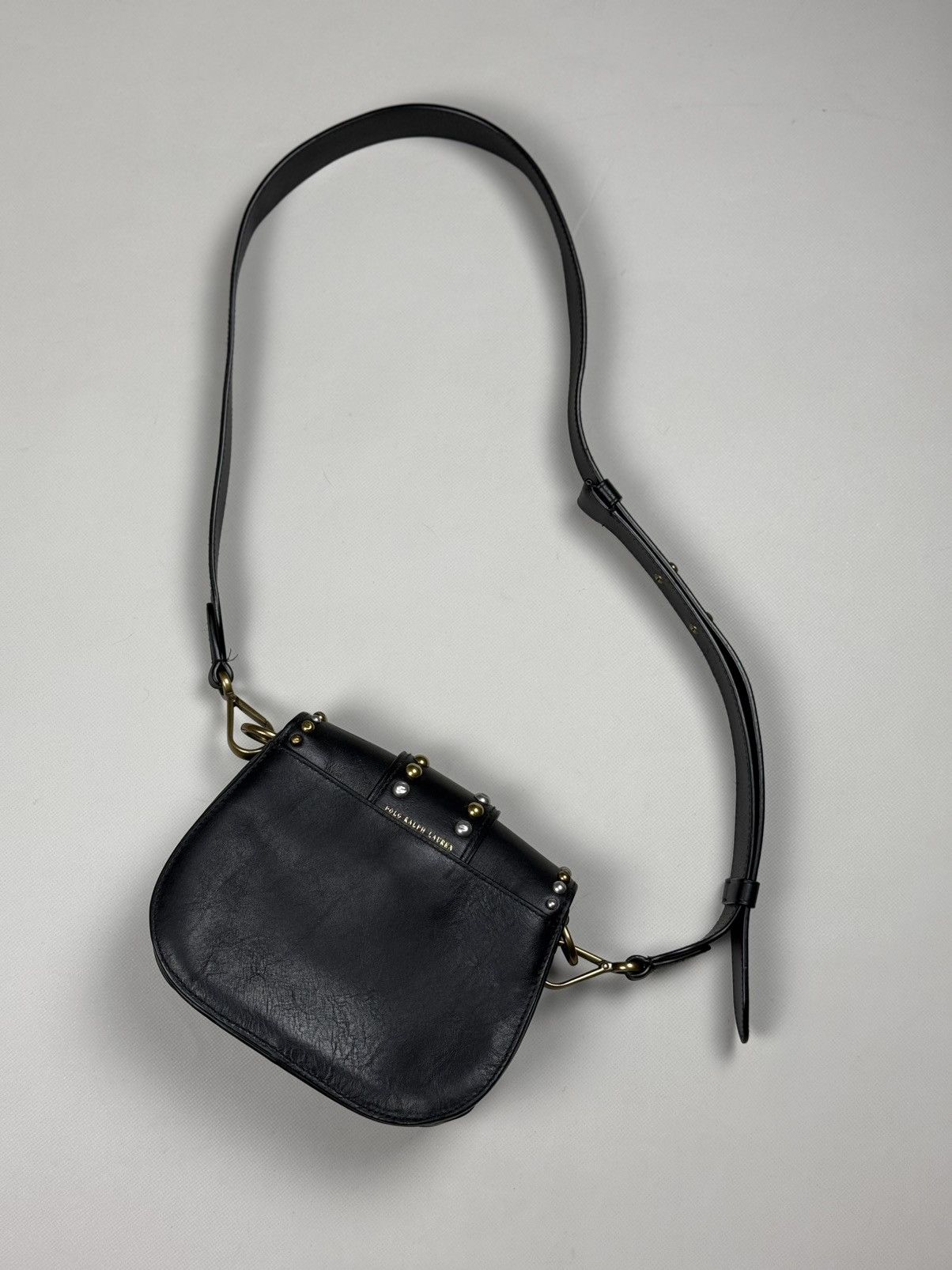 Polo Ralph Lauren Polo Ralph Lauren Leather Studded Lennox Crossbody Bag Size ONE SIZE - 12 Thumbnail