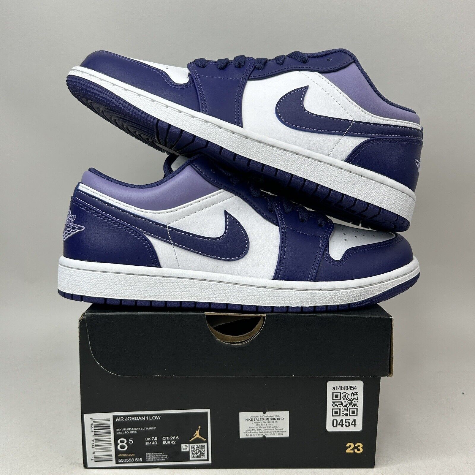 Nike Air Jordan Retro Low “Sky J Purple” 2024