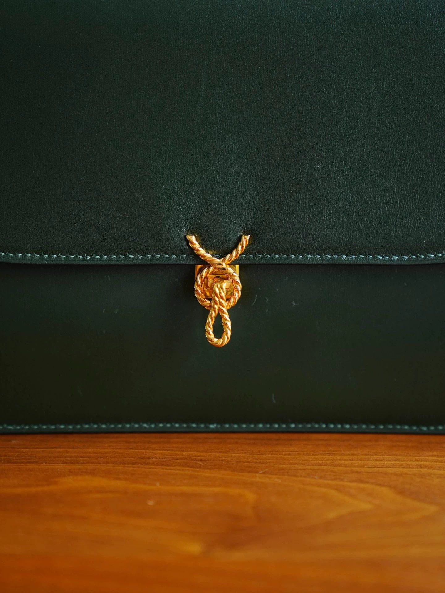 Other morabito vintage Dark Green Knot Shoulder Bag (S) Size ONE SIZE - 2 Thumbnail