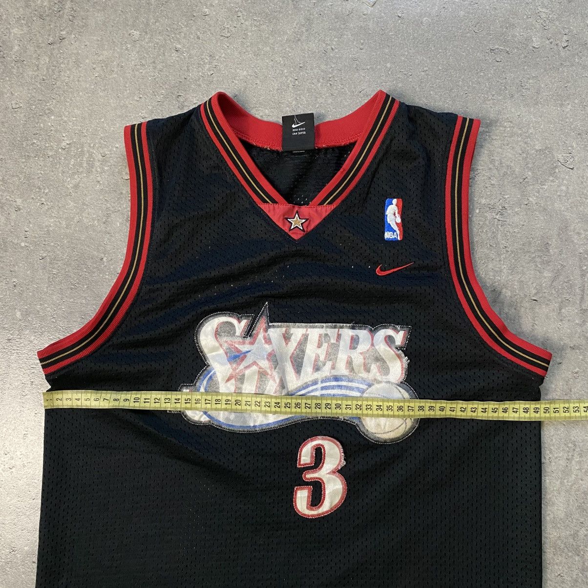 NBA Nike NBA Allen Iverson #3 Philadelphia 76ers Sixers Jersey Size US XL / EU 56 / 4 - 8 Thumbnail