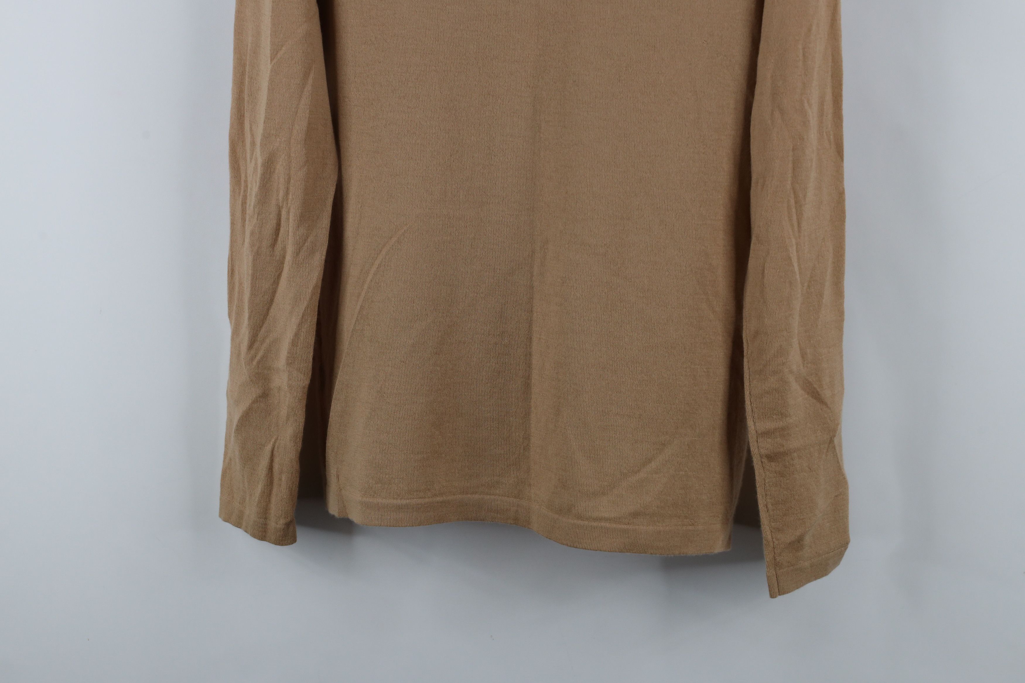 Neiman Marcus × Vintage Vintage Neiman Marcus Lightweight Cashmere Sweater Beige Size L / US 10 / IT 46 - 10 Thumbnail