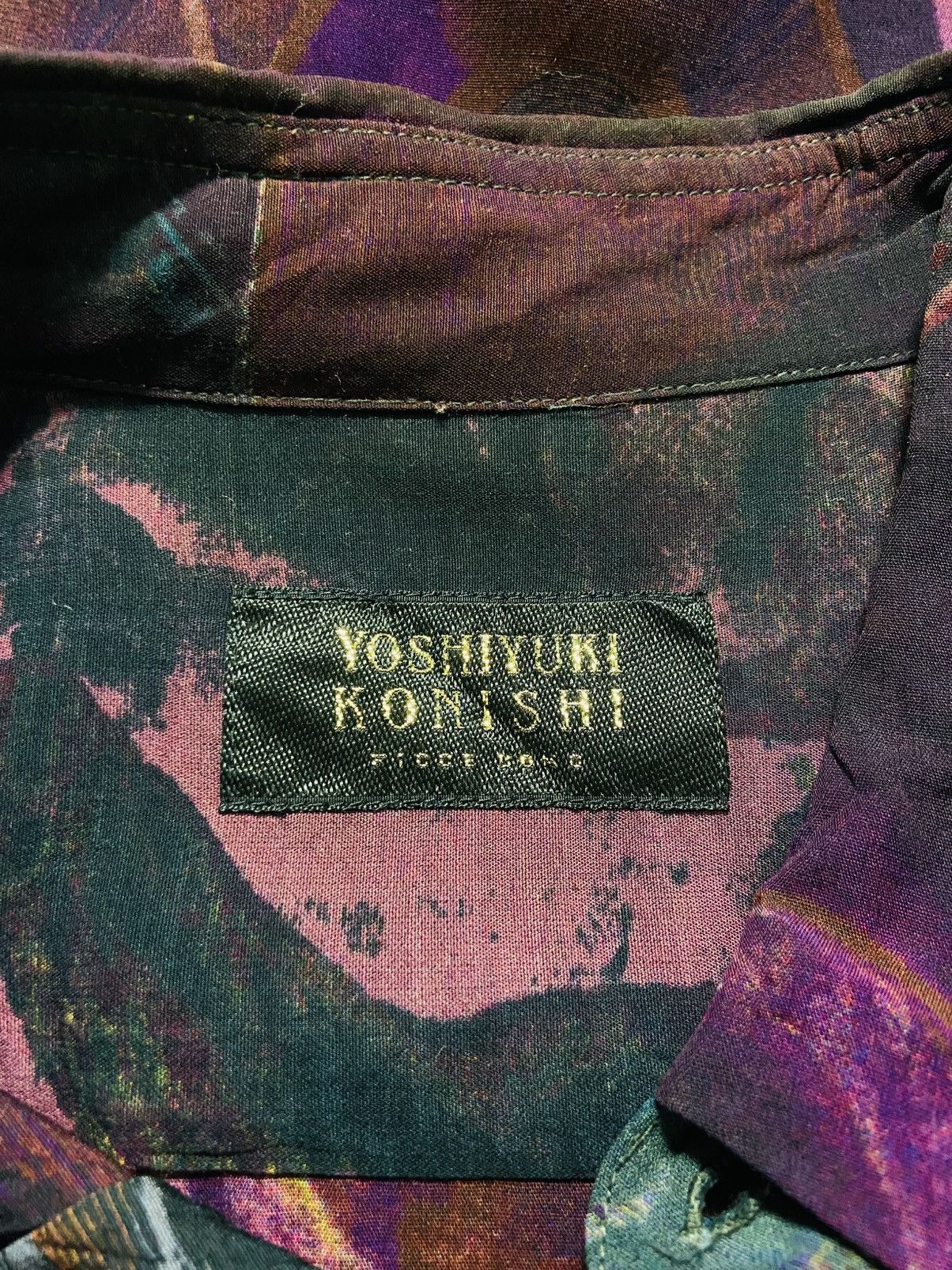 Yoshiyuki Konishi Vintage Yoshiyuki Konishi FICCE Silk Shirt - Jazz Print Size US L / EU 52-54 / 3 - 10 Thumbnail