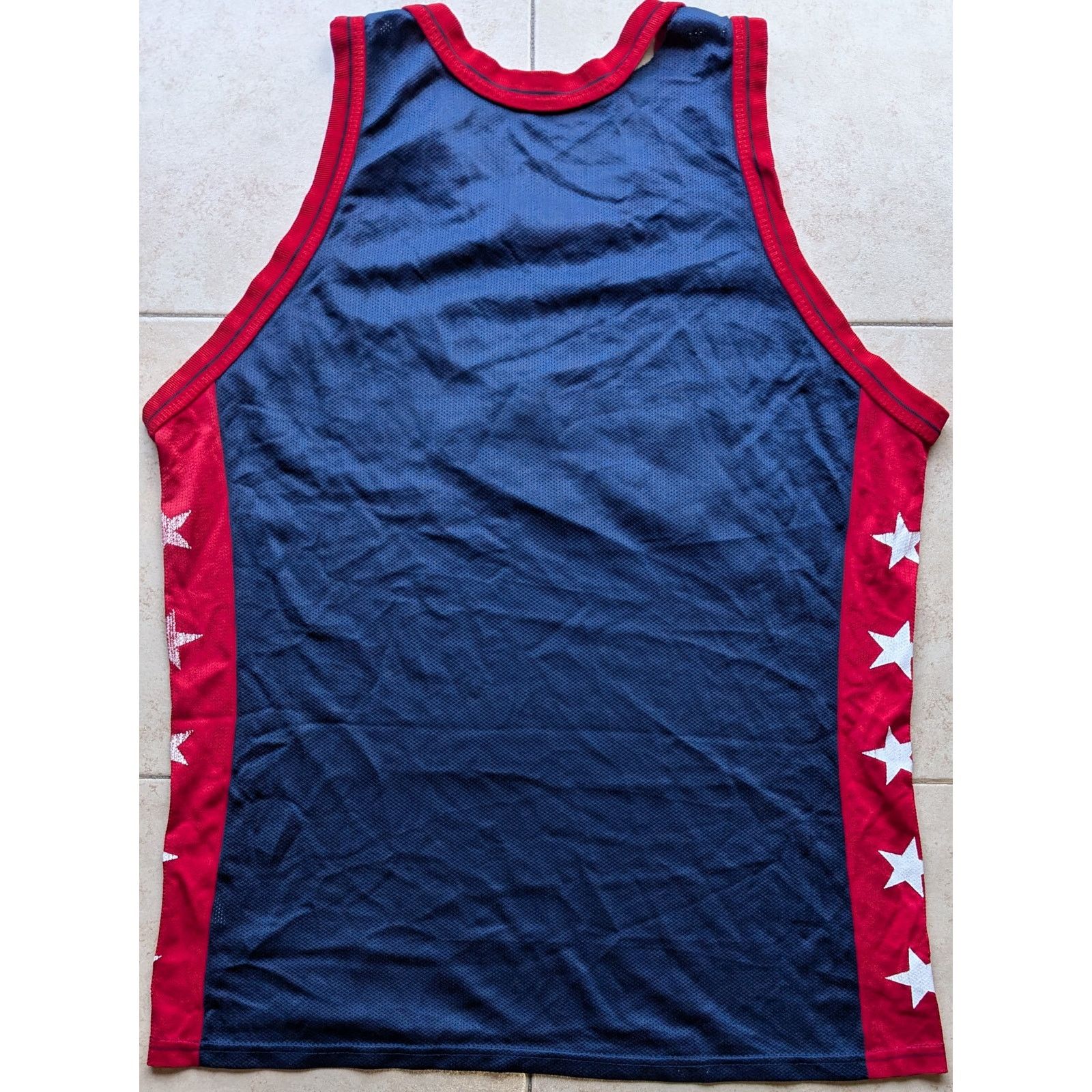 Champion × NBA × USA Olympics Atlanta 1996 Olympic DREAM Team USA Basketball jersey L vtg Size US L / EU 52-54 / 3 - 7 Thumbnail
