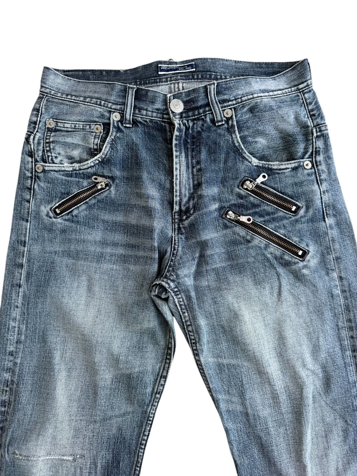 HyperDenim Japanese Brand Real Jeans Villand multiple Zipper Size US 30 / EU 46 - 4 Thumbnail