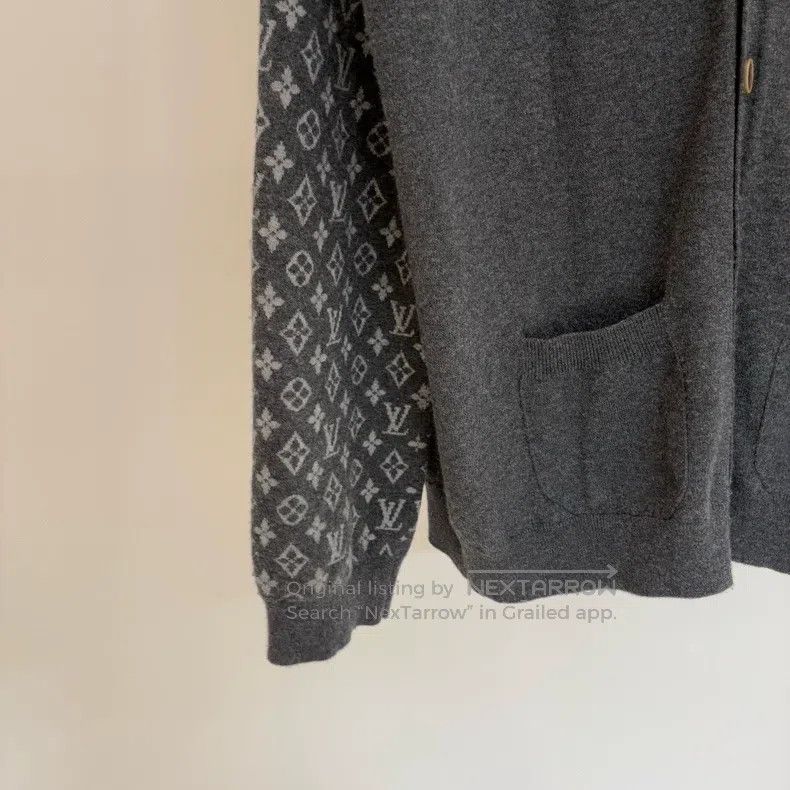 Louis Vuitton Louis Vuitton 24ss early spring new vintage cardigan jacke Size US XXL / EU 58 / 5 - 4 Thumbnail
