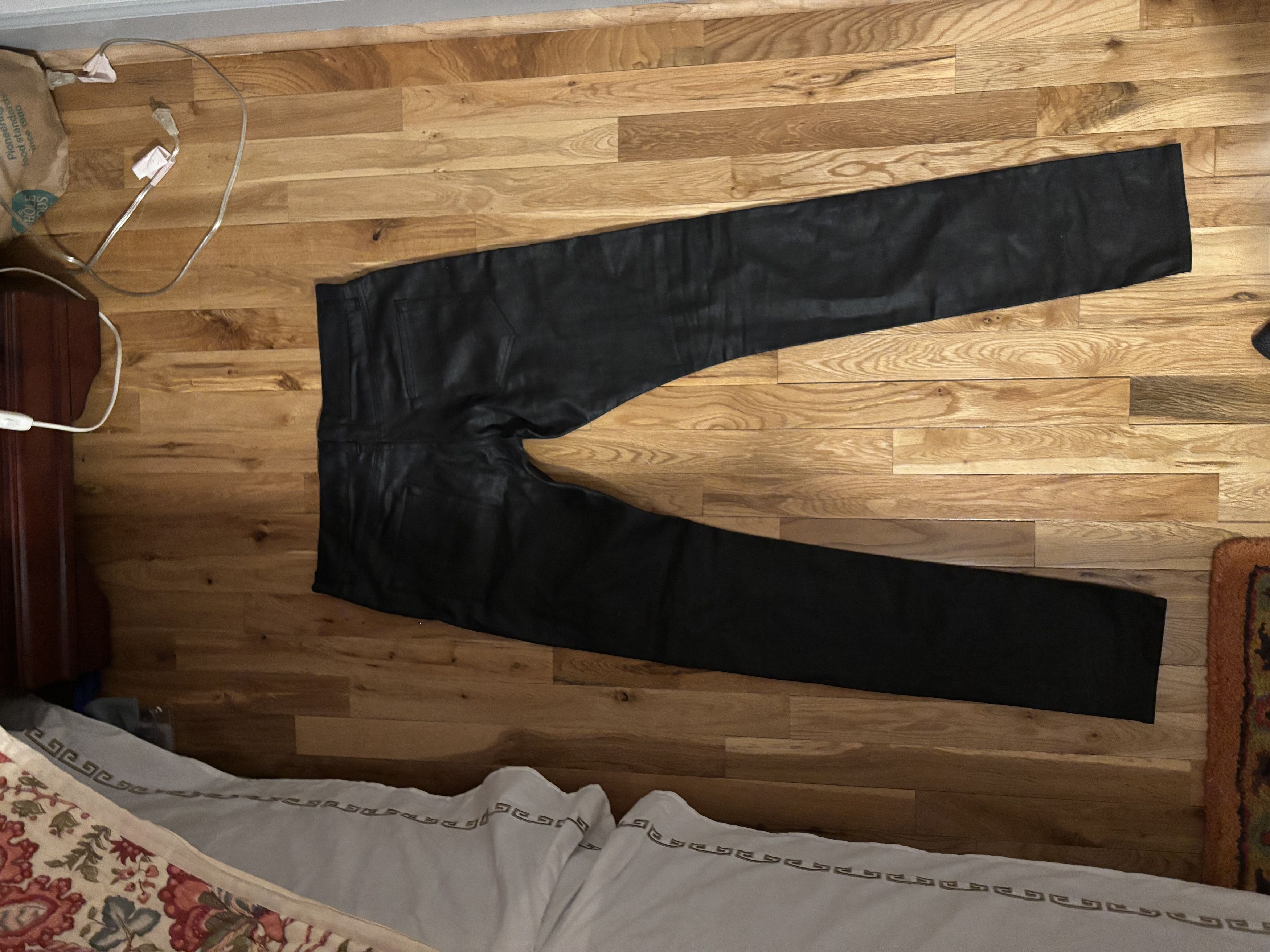 Saint Laurent Paris Saint Laurent Paris Waxed Raw Black Denim Size 30 Hedi Era Size US 30 / EU 46 - 4 Thumbnail