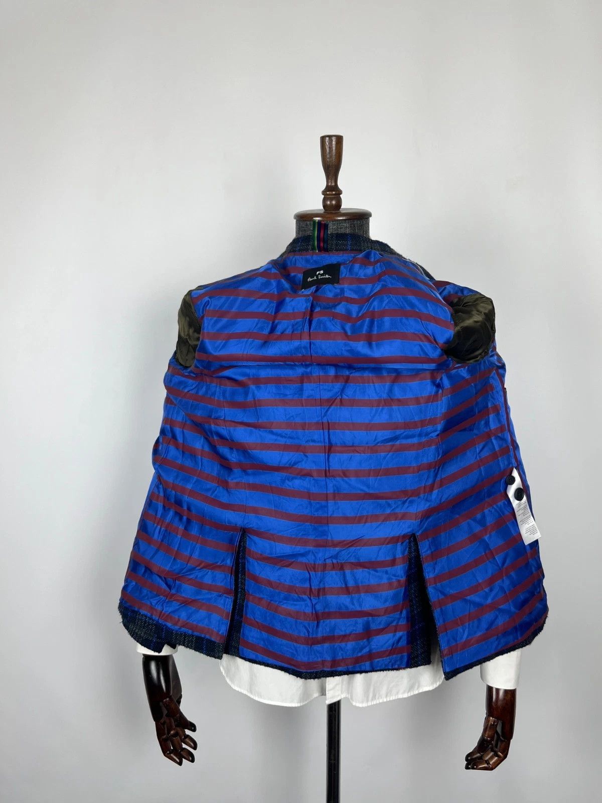 Paul Smith Paul Smith Double Breasted Plaid Blazer Jacket Size 36R - 13 Thumbnail