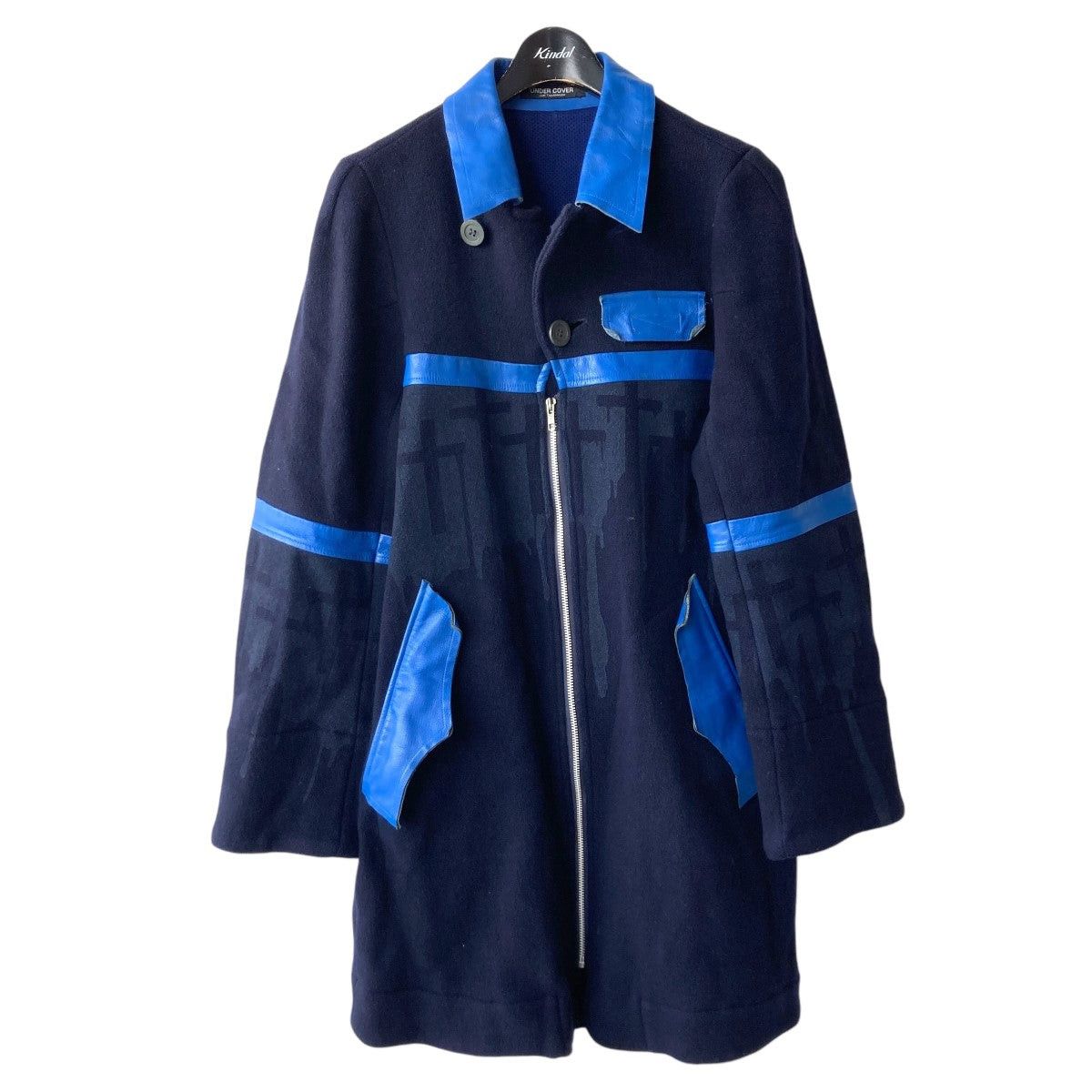 Undercover Undercover 96AW Wire Cross Print COATUC-6W-CO-03 Size US L / EU 52-54 / 3 - 1 Thumbnail