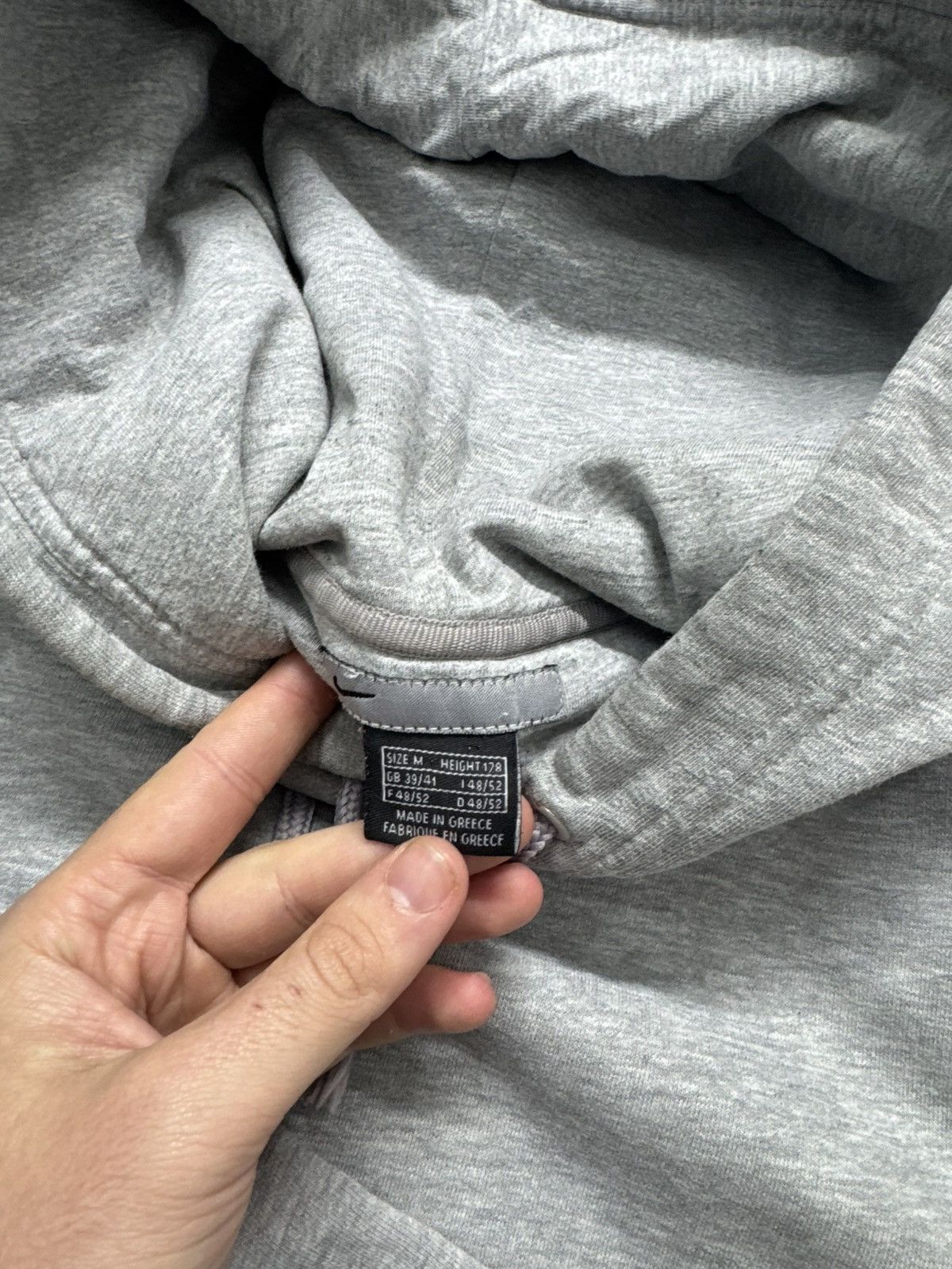 Nike Vintage Y2k Nike Mini Swoosh Hoodie 00’s Size US M / EU 48-50 / 2 - 10 Thumbnail