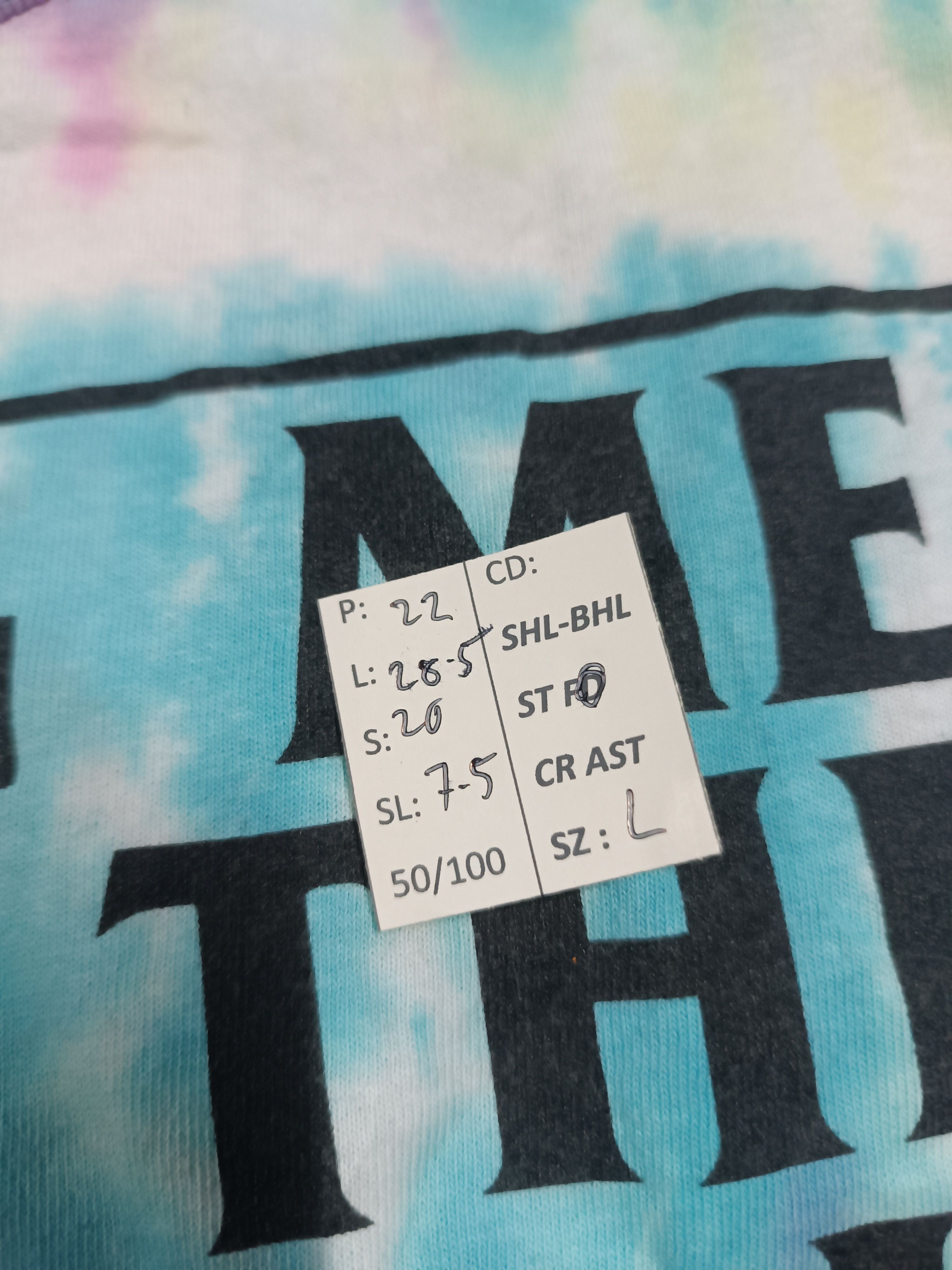 Band Tees VINTAGE BRING ME THE HORIZON TIE DYE TS architects dillinger Size US L / EU 52-54 / 3 - 14 Thumbnail