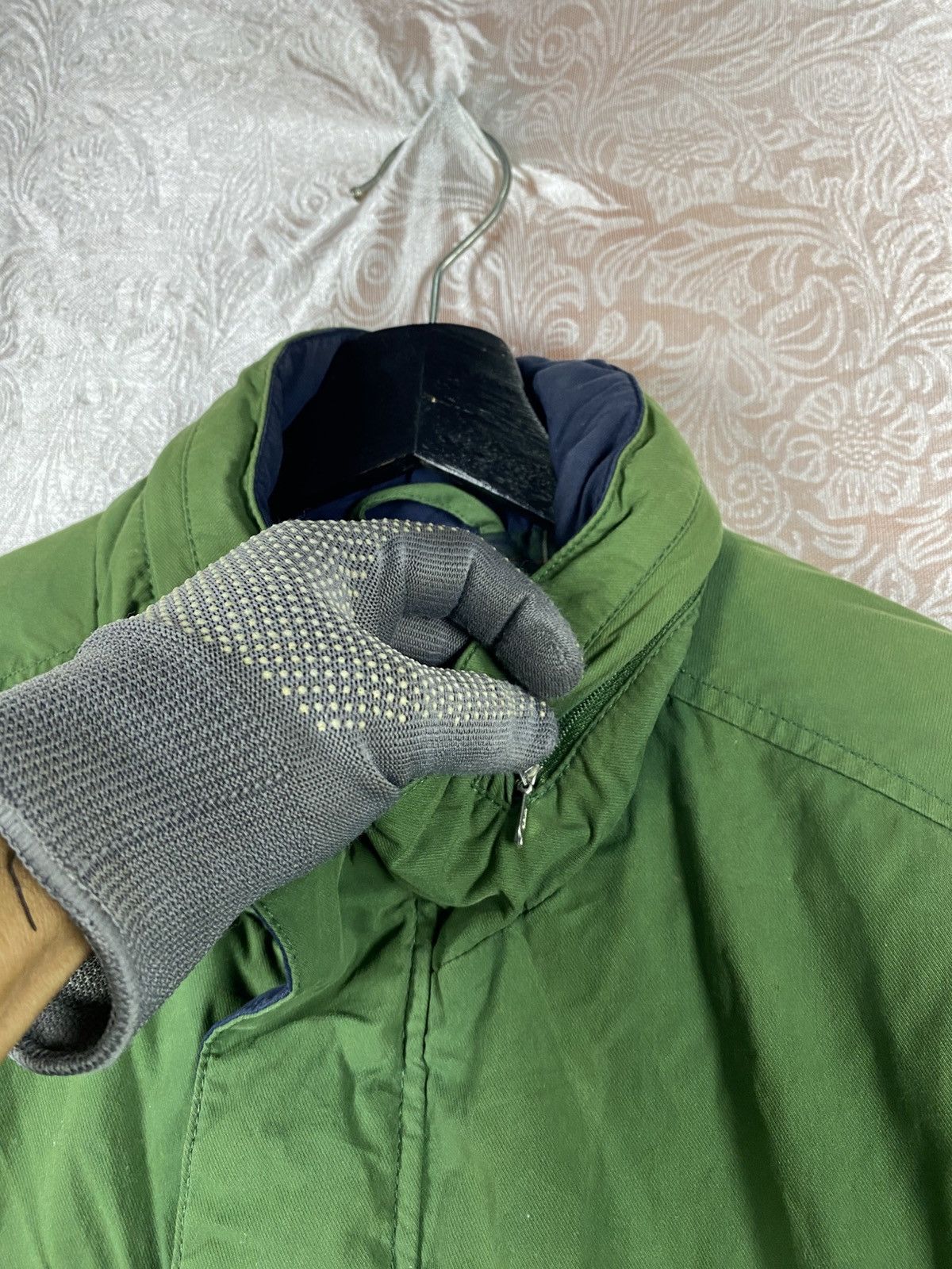 Japanese Brand Vintage VAN JAC Green Plaid Lined Field Jacket Size US XL / EU 56 / 4 - 6 Thumbnail