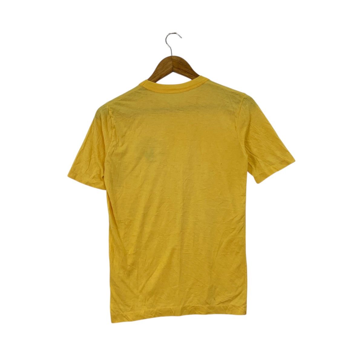 Vintage Vintage 70’ HAWAII TROPICAL PINEAPPLE Fruit Yellow Tee Size XS / US 0-2 / IT 36-38 - 5 Thumbnail
