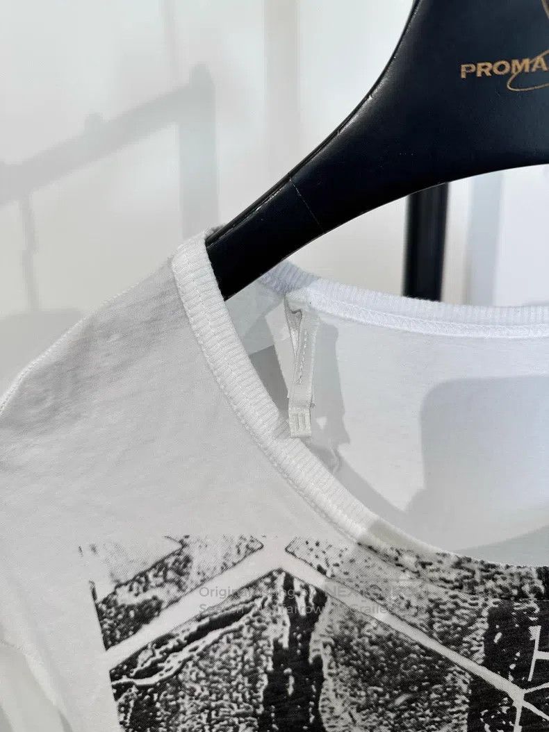 Boris Bidjan Saberi Boris Bidjan Saberi Printed crewneck short sleeve t-shirt| Size US XXL / EU 58 / 5 - 7 Thumbnail