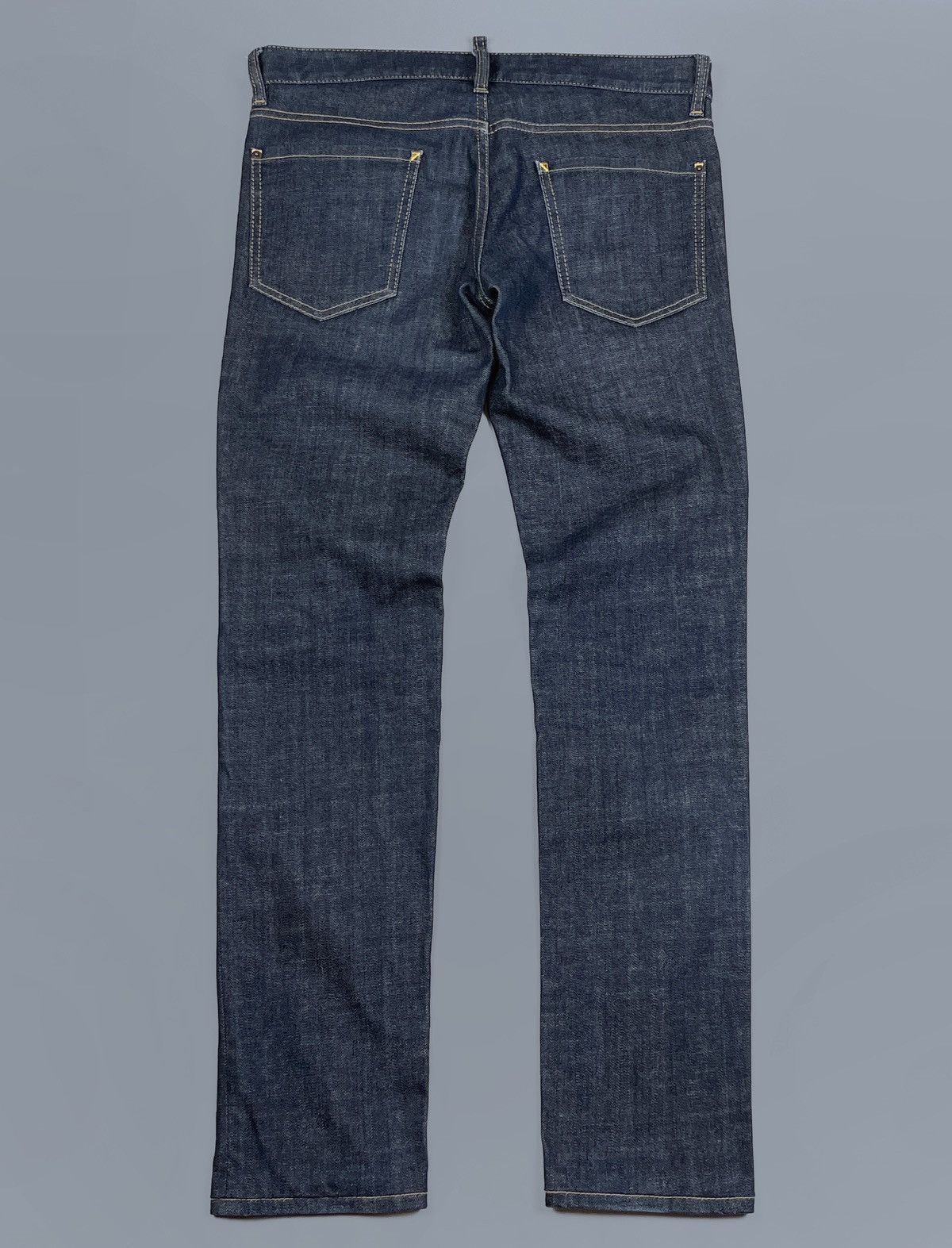 Dsquared2 DSQUARED2 Raw Indigo Denim Slim Jean Pants Size 48 Italy Size US 34 / EU 50 - 6 Thumbnail