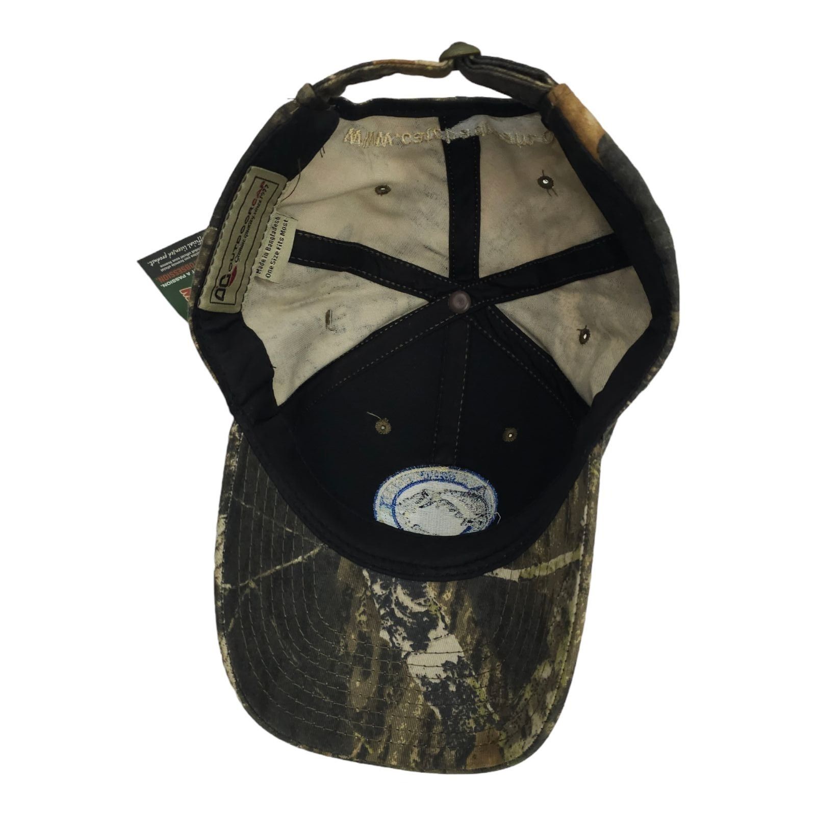 Other Mossy Oak Catch A Dream Patch Camo Tuck Strap Cap Trucker Size ONE SIZE - 5 Thumbnail