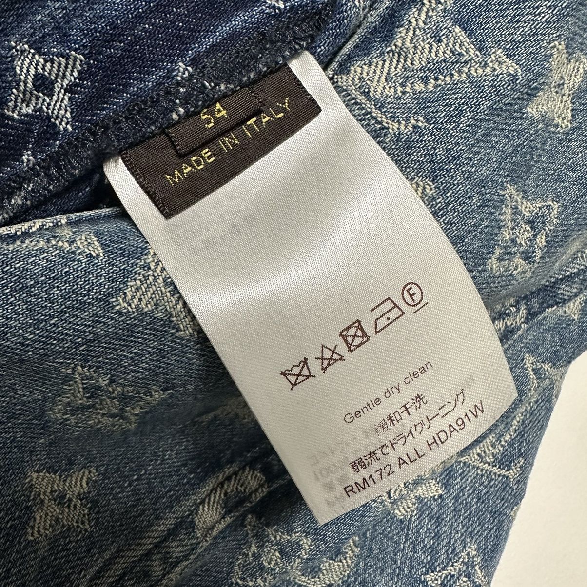 Louis Vuitton × Supreme Louis vuitton Supreme 54 mens monogram denim trucker jacket Size US L / EU 52-54 / 3 - 11 Thumbnail