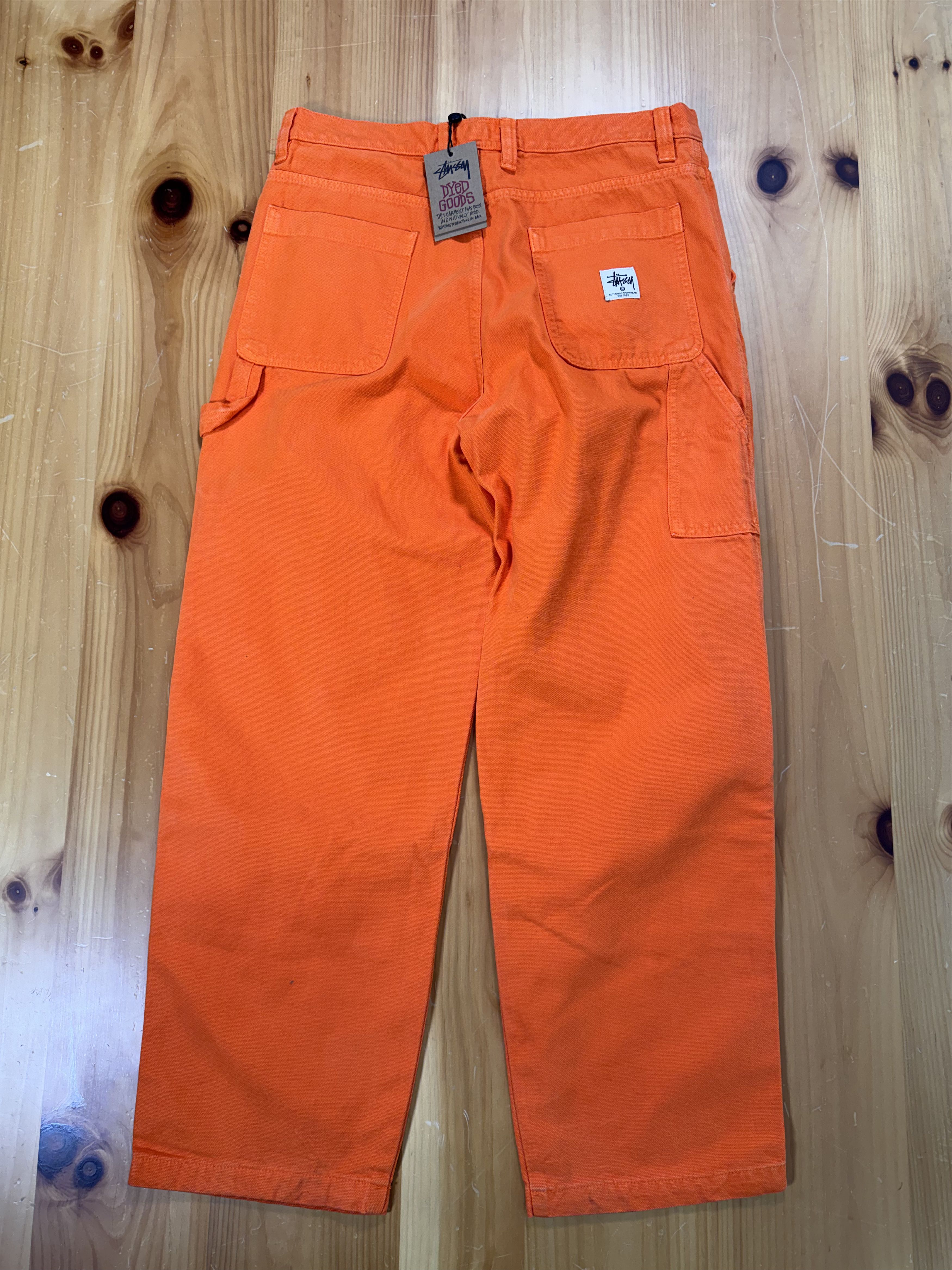 Stussy Stussy Double Knee Carpenter Canvas Pants Size US 34 / EU 50 - 4 Thumbnail