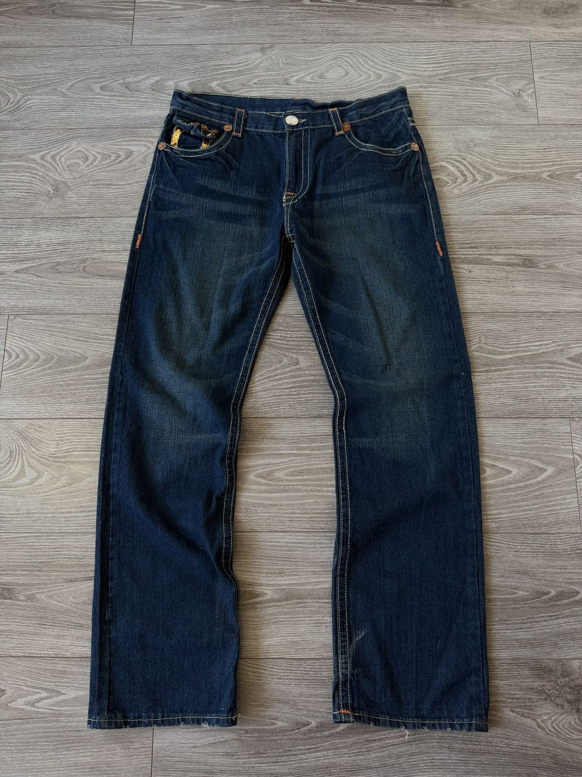 True Religion True Religion Rocco Relaxed Joey Bobby Y2k Jeans Size US 36 / EU 52 - 4 Thumbnail