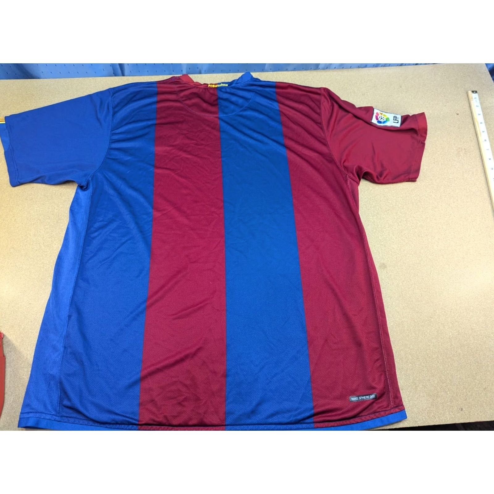 Nike Nike Barcelona 2006 2007 Home Football Jersey Shirt Mens 2XL XXL Size US XXL / EU 58 / 5 - 3 Thumbnail