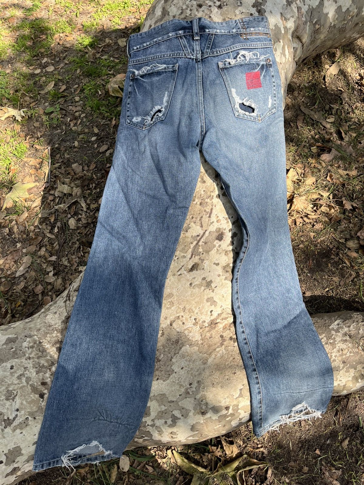 Marithe + Francois Girbaud Marithe Francois Girbaud Denim Jeans Size US 31 - 5 Thumbnail