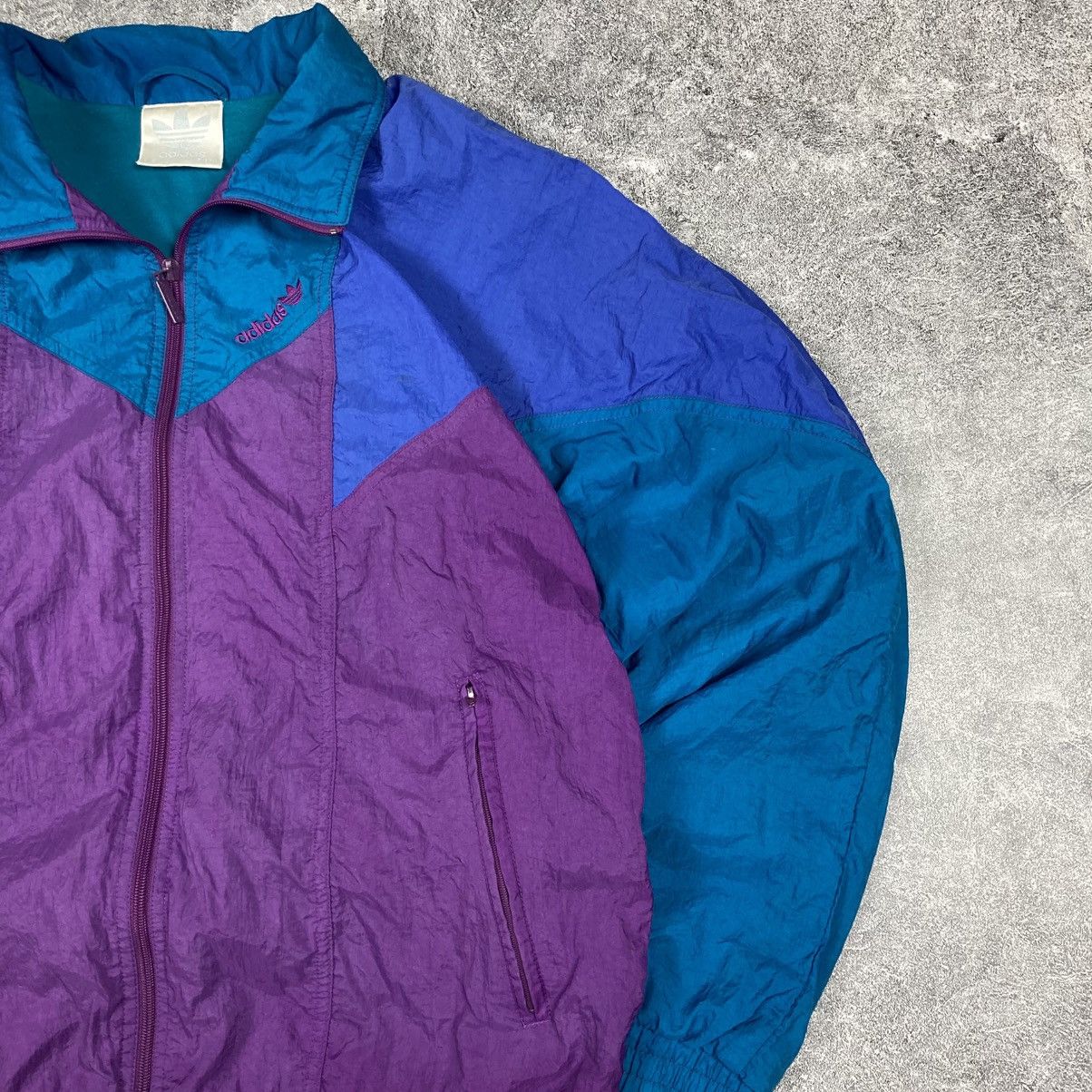 Adidas Vintage Adidas Originals Nylon Zip Track Jacket Size US M / EU 48-50 / 2 - 2 Thumbnail