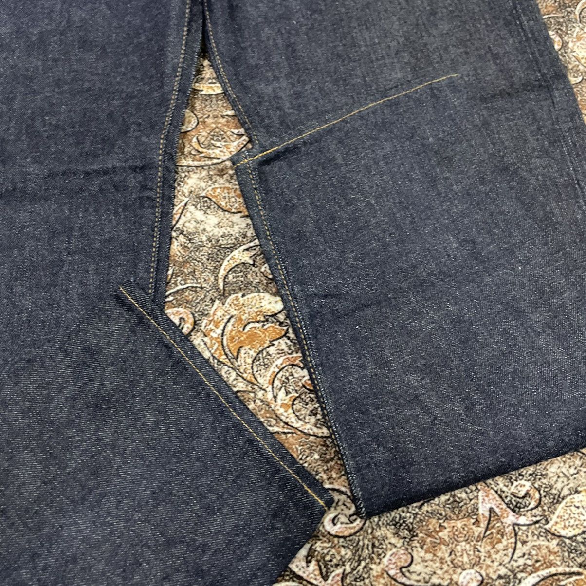 The Real McCoy's 🔥🇯🇵NOS Unworm Joe Mc Coy Stoned Washed Selvedge Denim Jeans Size US 32 / EU 48 - 7 Thumbnail