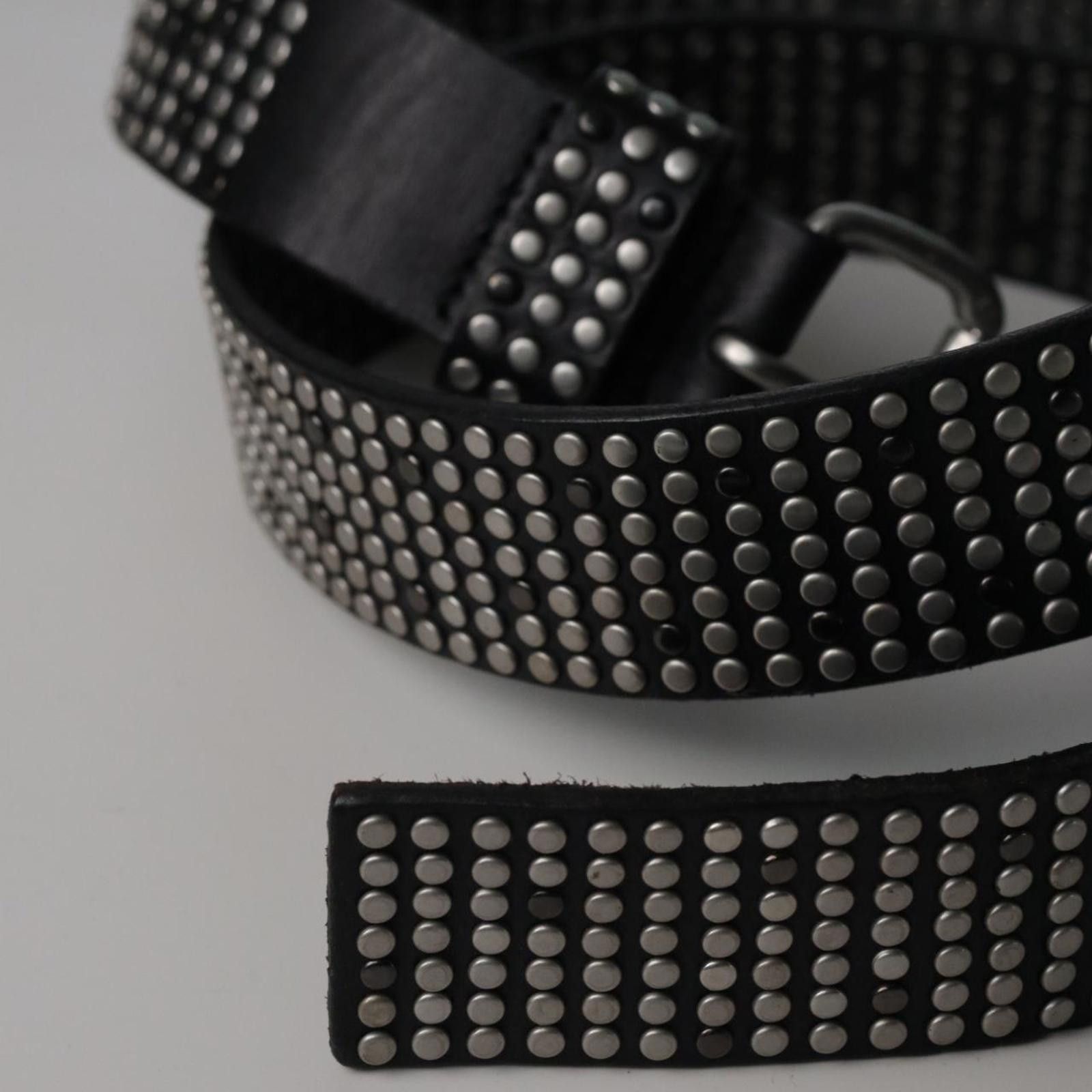 LIEBESKIND BERLIN Liebeskind Deadstock Hand Made Studded Pin Buckle Belt Size ONE SIZE - 7 Thumbnail