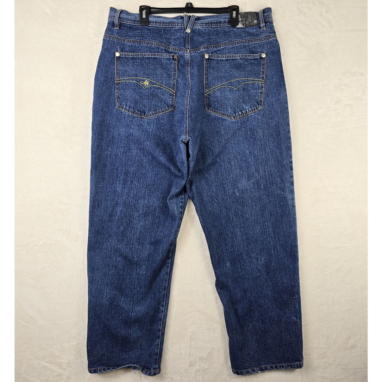 Makaveli Vintage Makeveli Embroidered Jeans 40 39x31 Baggy Skater Y2K Size US 40 / EU 56 - 10 Thumbnail