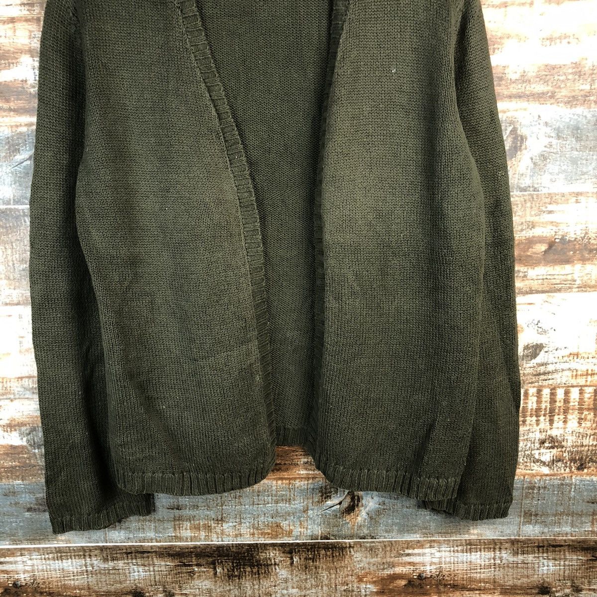 Vintage Basile 28 Green Cardigan Knitwear #A1258 Size US M / EU 48-50 / 2 - 6 Thumbnail