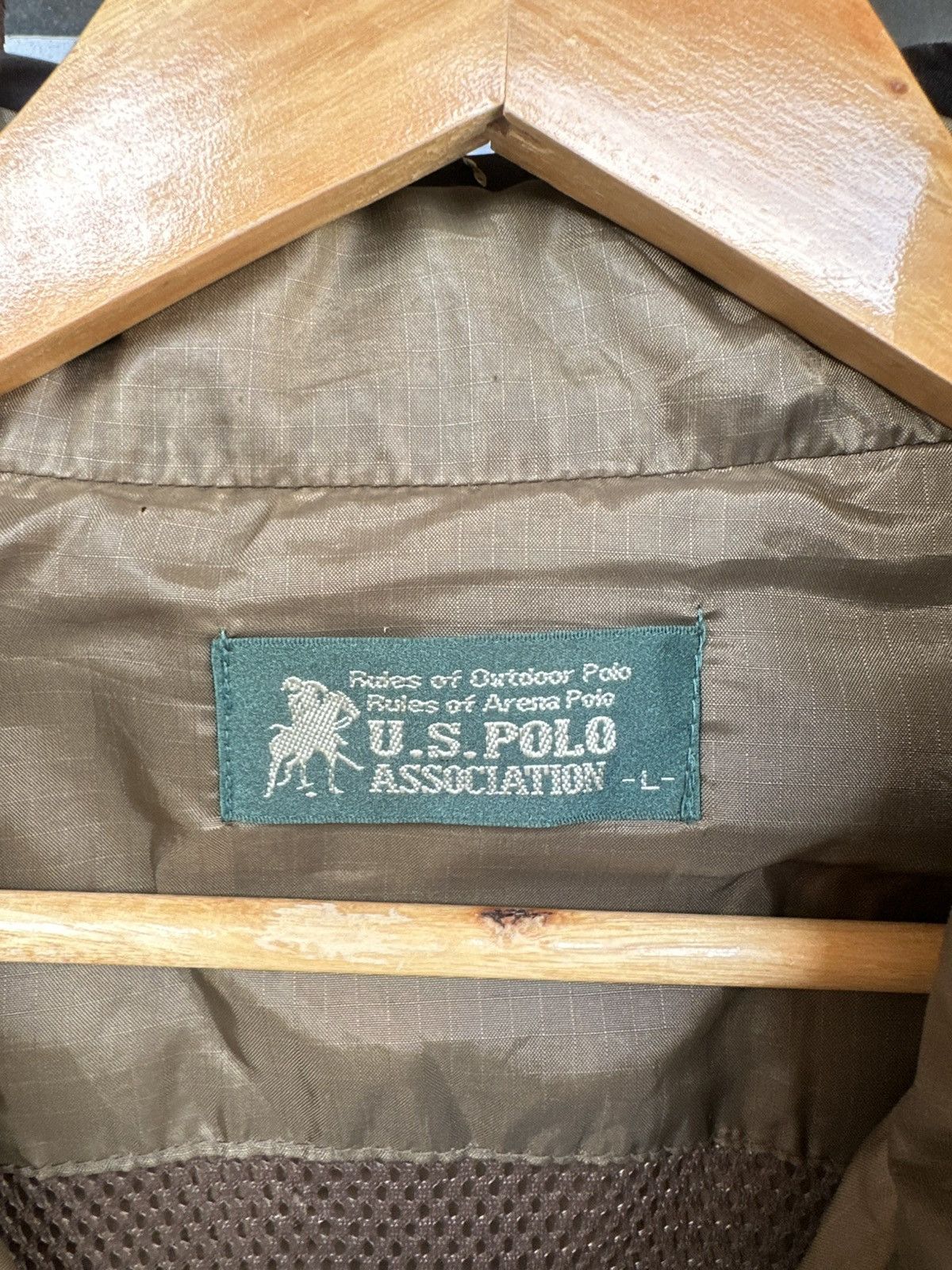 Vintage US Polo Association Light Bomber Jacket Size US L / EU 52-54 / 3 - 9 Thumbnail