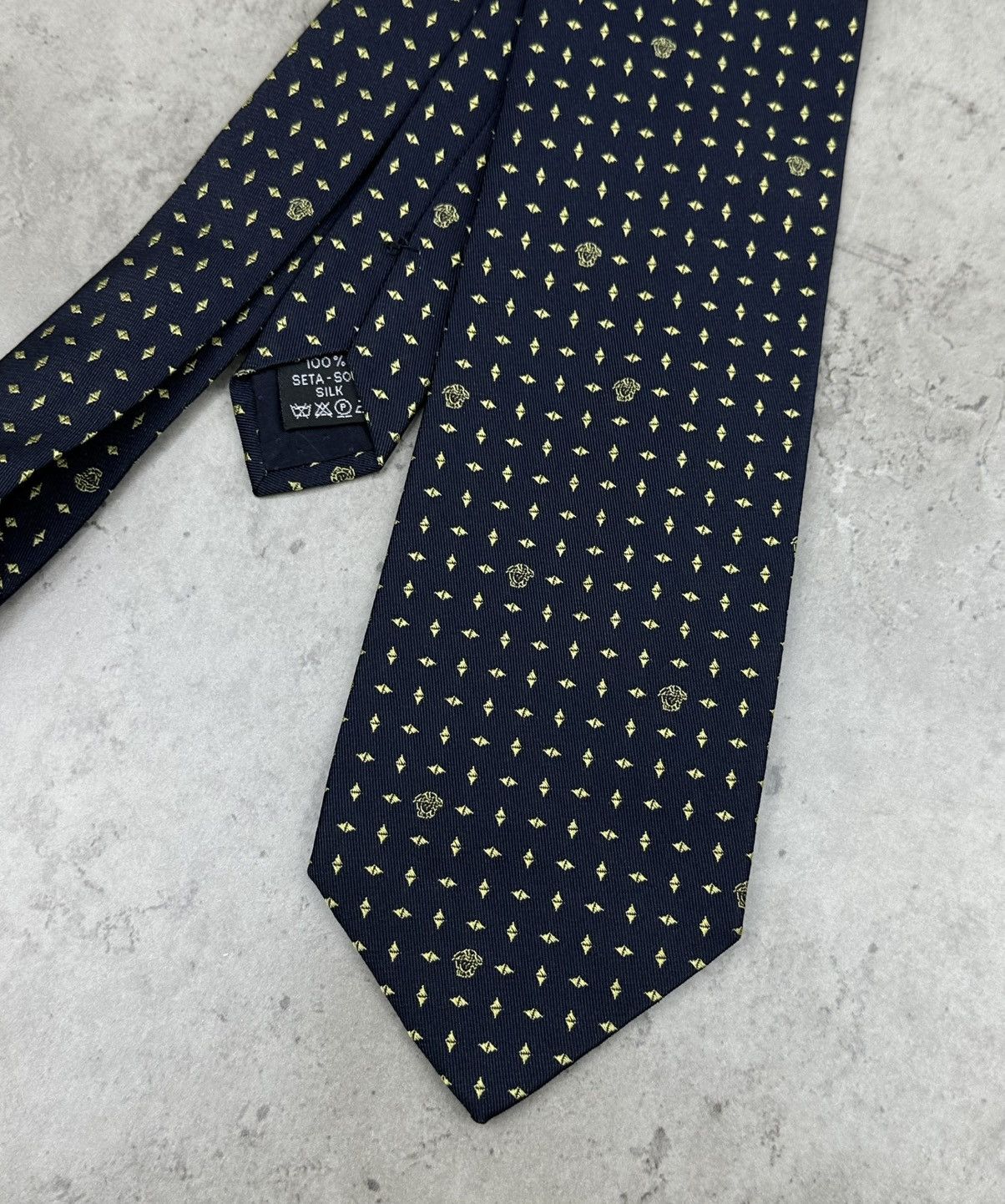 Versace Giani Versace Medusa Tie 100% Silk Size ONE SIZE - 3 Thumbnail