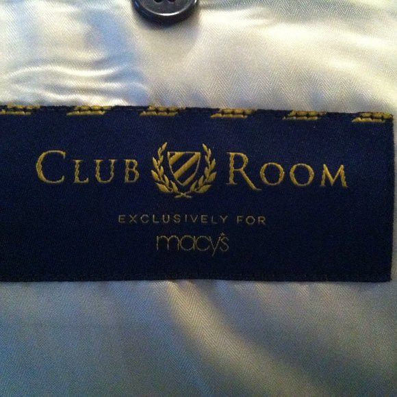 Club Room CLUB ROOM MEN'S NEW 100%COTTON SPORT JACKET BLAZER SIZE: 42R Size 42R - 9 Thumbnail