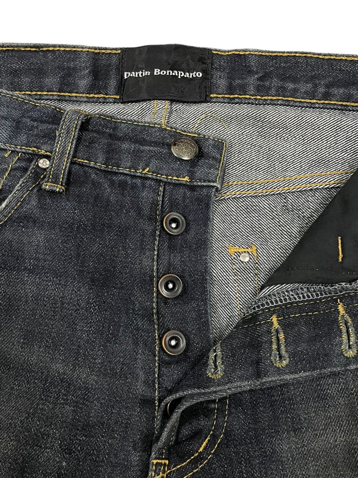 Bottega Veneta Vtg Dartin Bonaparto GreyWash Undercover Style Destroy Jeans Size US 30 / EU 46 - 10 Thumbnail