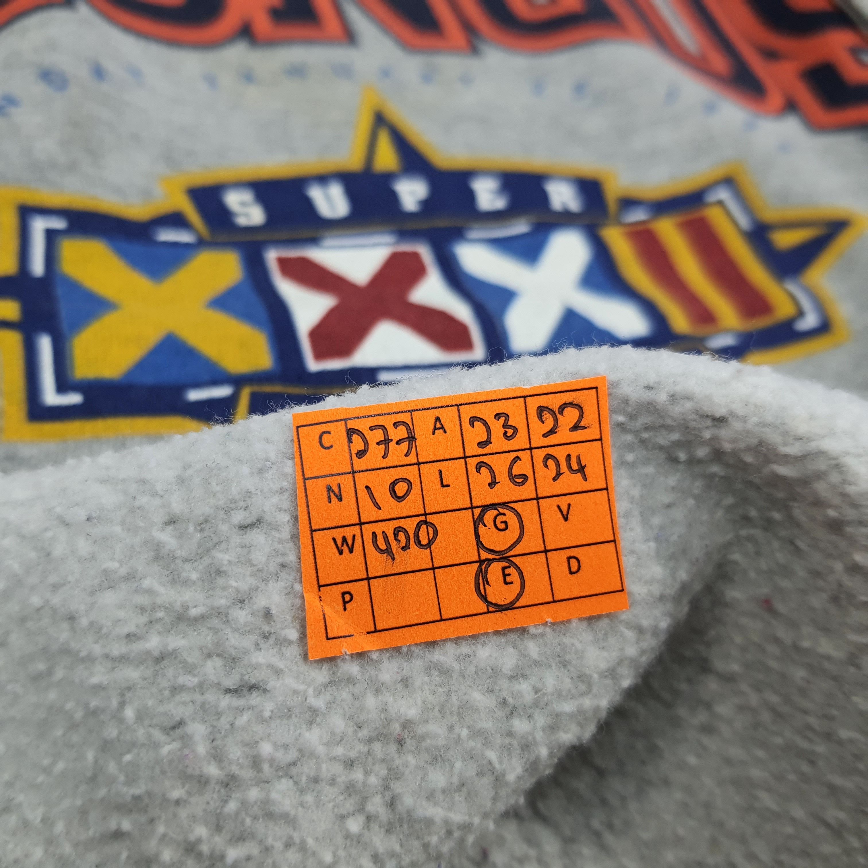 Lee Vintage Denver Broncos Super Bowl XXXII Sweatshirt C277N10 Size US L / EU 52-54 / 3 - 7 Thumbnail