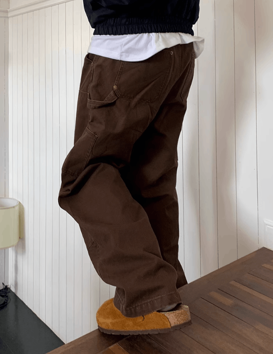 Japanese Brand × Jean Retro straight Japanese style washed cargo jeans Size US 32 / EU 48 - 3 Thumbnail