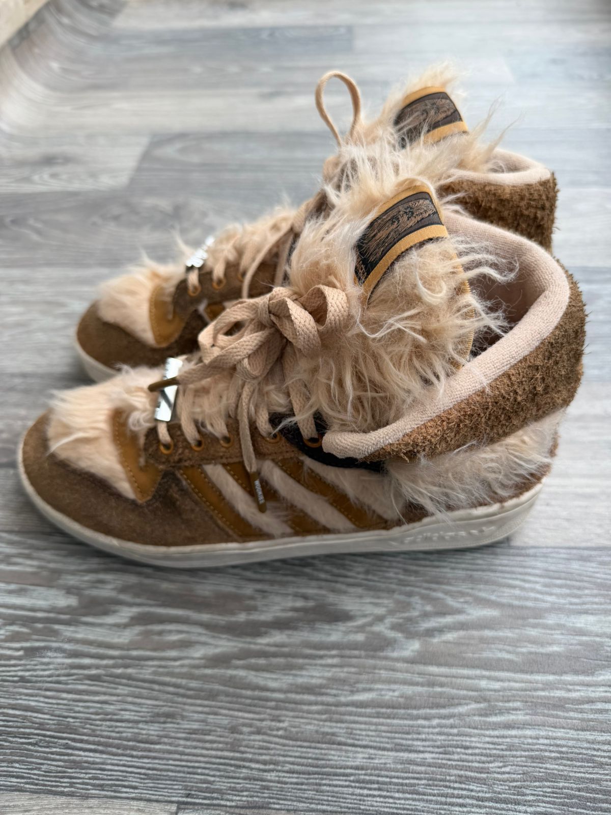 Adidas Adidas Rivalry Hi Star Wars 'Chewbacca' Sneakers Sz 42 Size US 9 / EU 42 - 4 Thumbnail