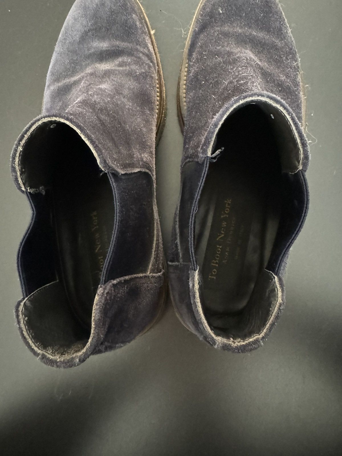 To Boot New York To Boot New York Suede Chelsea Navy Size US 8 / EU 41 - 4 Thumbnail