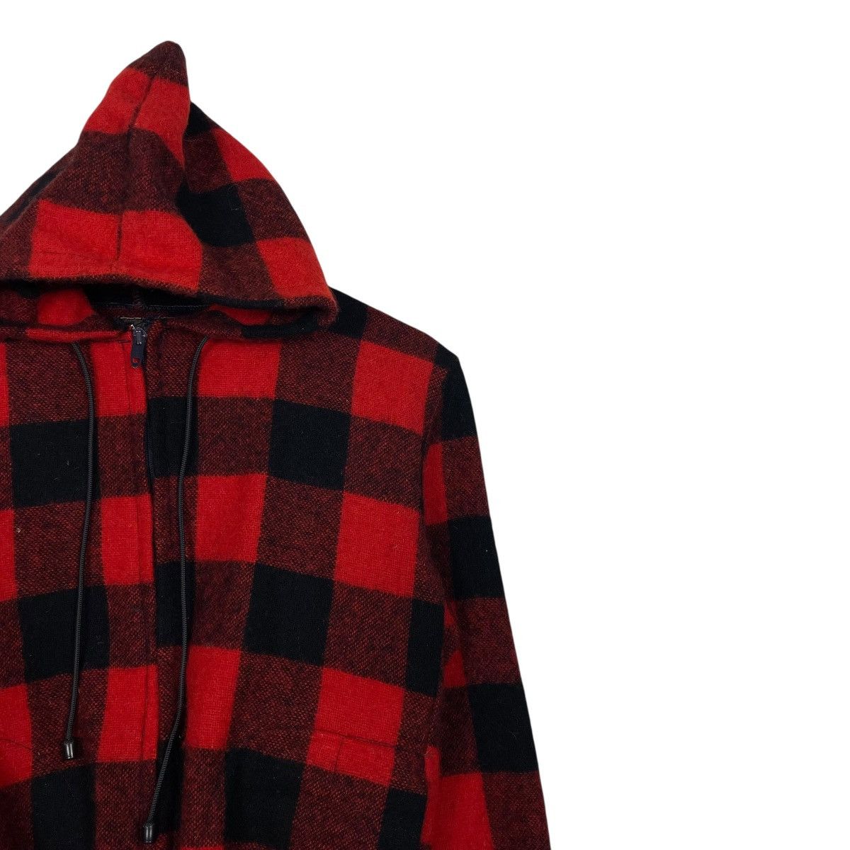 Woolrich Woolen Mills True Vintage 30s Woolrich Tartan Hooded Zipper Jacket Size US S / EU 44-46 / 1 - 5 Thumbnail