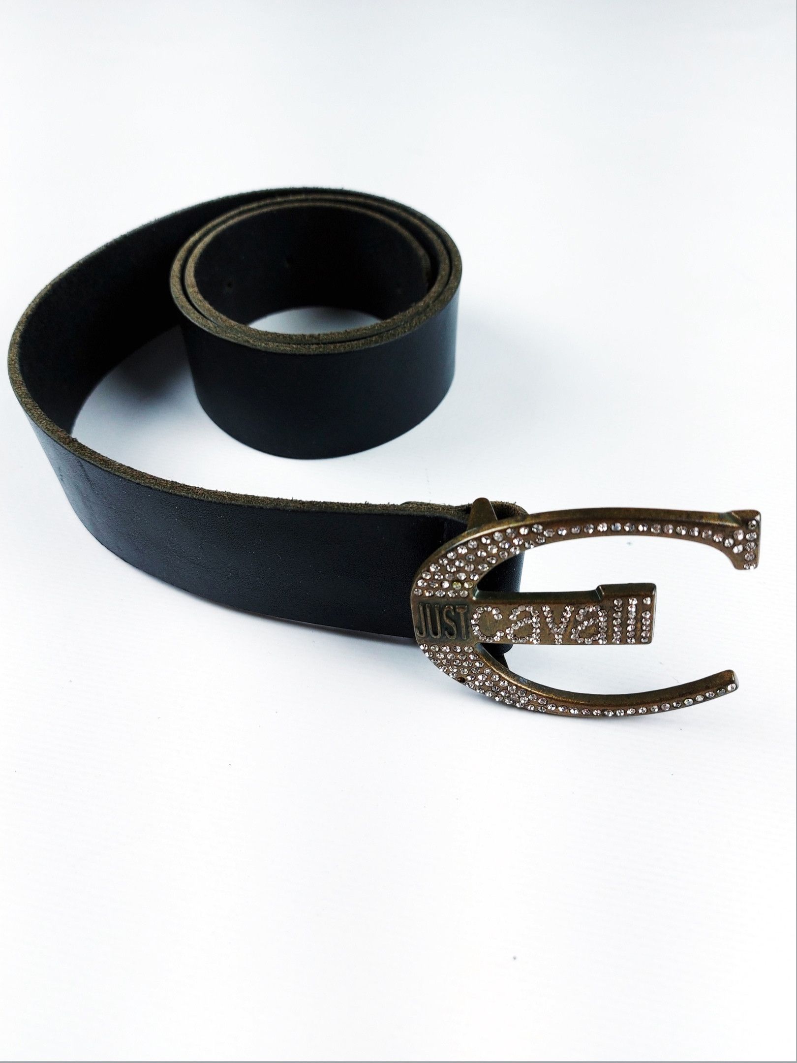 Roberto Cavalli Vintage Just Cavalli Leather Belt Size ONE SIZE - 5 Thumbnail